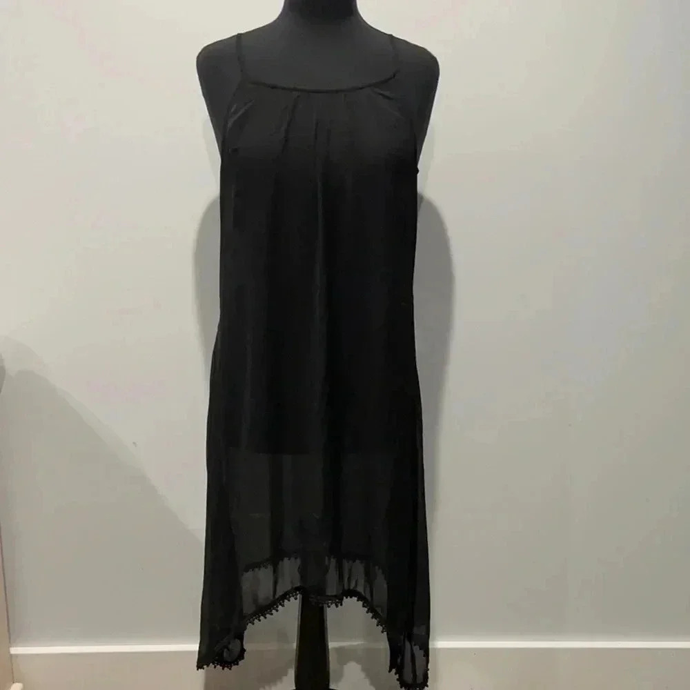 Old Navy | Sheer Black swimsuit coverup